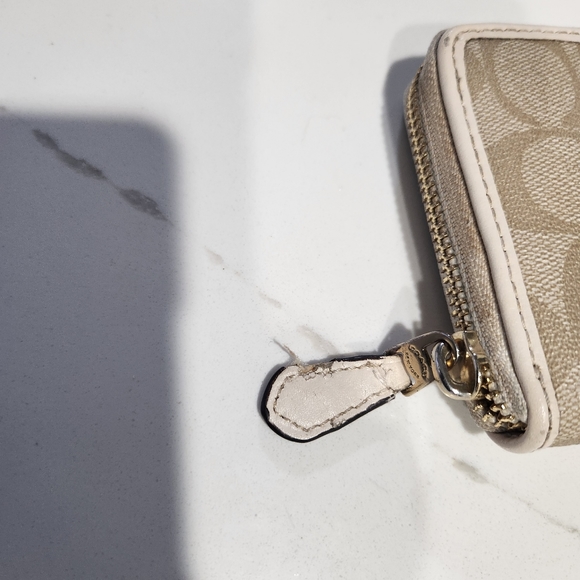 Coach Vintage Shoulder Bag, and wallet Signature, Beige, M1073-F15704 - Picture 15 of 16